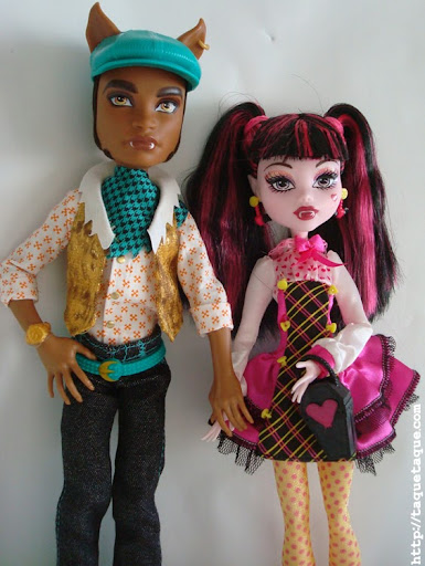 Monster High - Draculaura y Clawd Wolf