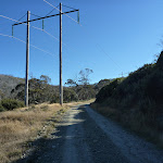 Schlink Trail passing under power lines South of White Rivers Hut (285967)