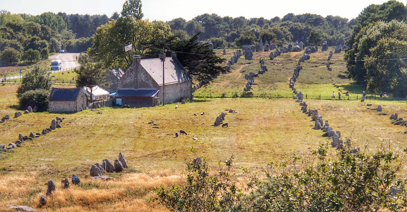 Carnac rock formations