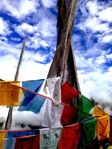 Colorful Prayer Flags, Tibet