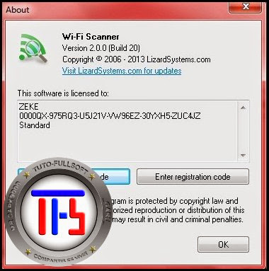 LizardSystem Wi-Fi Scanner v.2.0.0 Build 20 + Medicina ZEKE (localiza redes inal  Wifi2