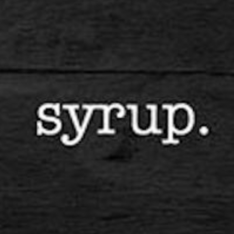 syrup.