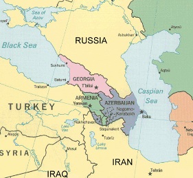menas borders: Azerbaijan criticises Armenia-Georgia ties