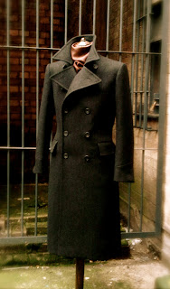 DAVIDE TAUB: Military Style 'Winter-Warm' Great Coat, 2010