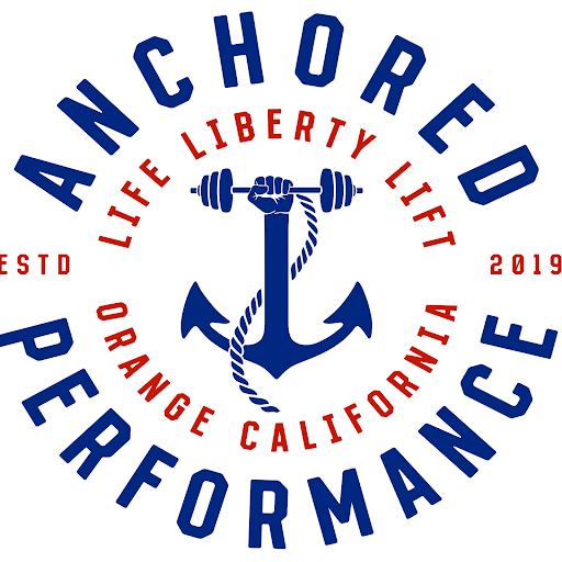 Personal Trainer Orange - Anchored Performance logo