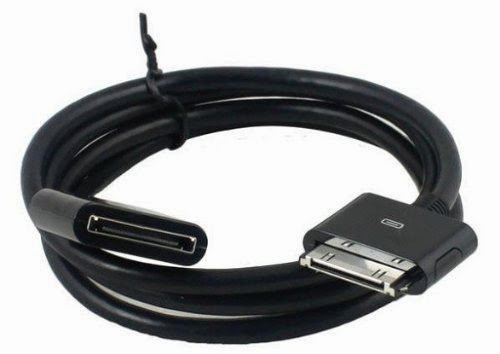  Black New 30 PIN Dock Extender Extension Cable Cord for Apple Ipod Iphone