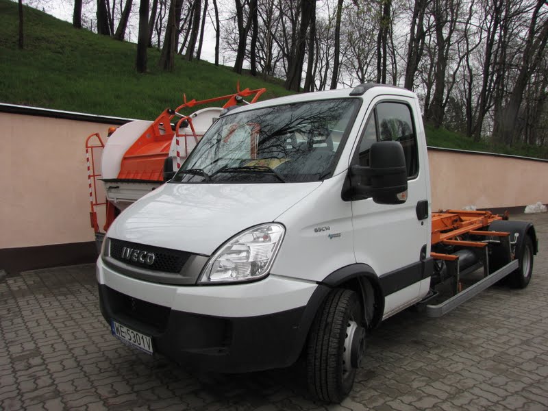 Iveco dostarczyło na testy do Kętrzyna uniwersalny pojazd usług komunalnych