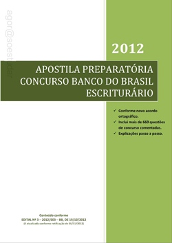 apostila Download   Concursos 2012   Banco do Brasil   Escriturário