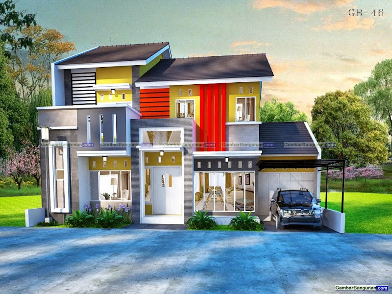 31+ Desain Rumah Minimalis Modern Surabaya, Motif Top!