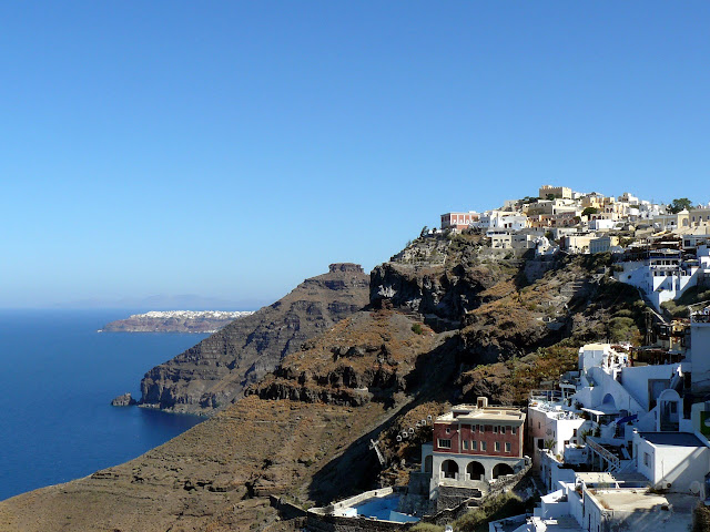 Santorini, Thira e la Caldera