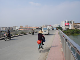 bridge over the Moyang River in Yangjiang, China