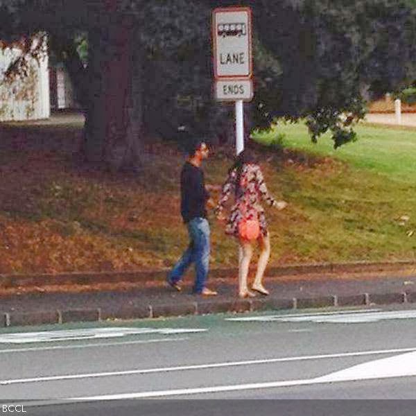 Anushka Sharma, who has always maintained 'just friends' status with Indian cricketer Virat Kohli was seen walking hand in hand with him in New Zealand. The lovebirds were spotted by fans taking a stroll together on the deserted streets of Auckland.