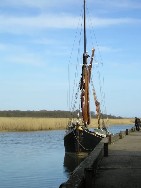Moorings at Snape Maltings