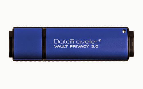  Kingston Digital 8GB Data Traveler AES Encrypted Vault Privacy 256Bit 3.0 USB Flash Drive (DTVP30/8GB)