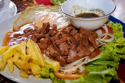 Khmer food: Lok Lak