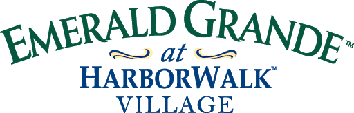 Emerald Grande at HarborWalk Village logo
