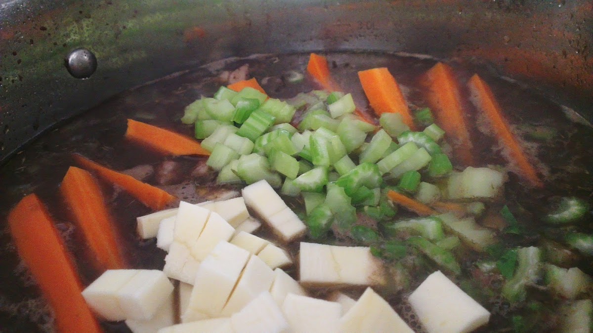 Beef heart stew - Valentines Day