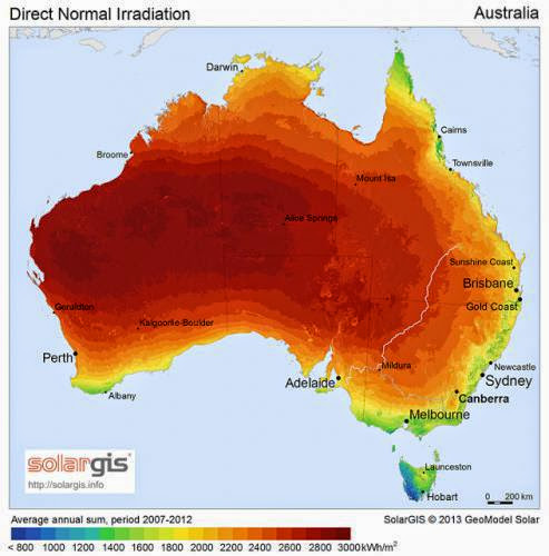 Concentrating Solar Power Csp In Australia