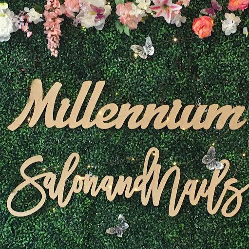 Millennium Salon and Nails logo