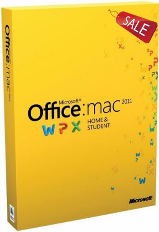 Office for Mac 2011 Home & Student -Family Pack (3Macs/3User) [Old Version]