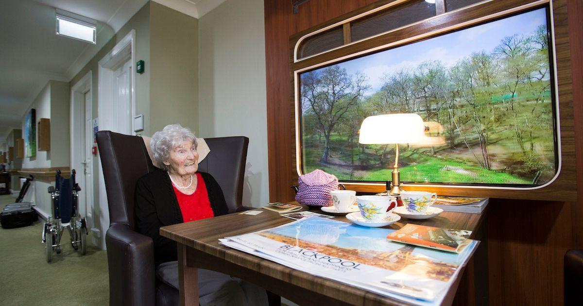 Care home invents brilliant way of helping dementia patients | Dementia  care homes, Home care, Dementia