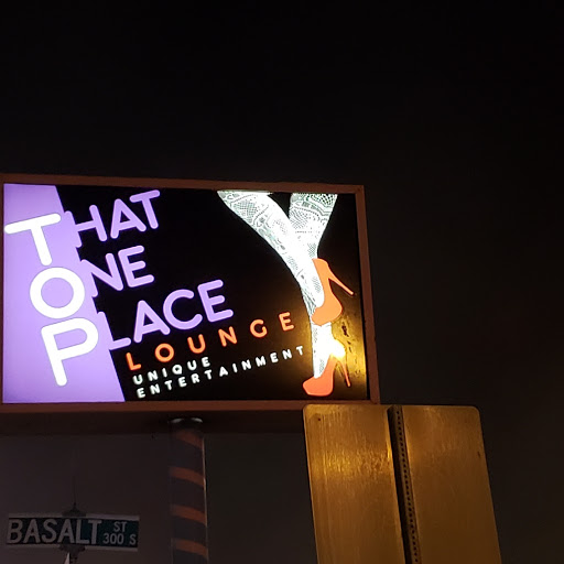 That One Place Lounge (TOP) logo