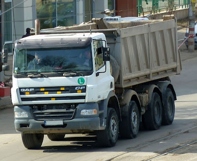 DAF CF 8x4 Dump Truck White