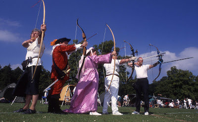 Much Wenlock Olympics - archery