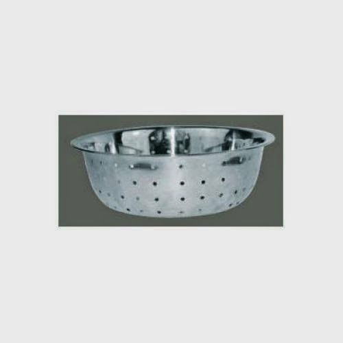  Winco Stainless Steel 5 MM Hole Chinese Colander, 11 inch -- 1 each.