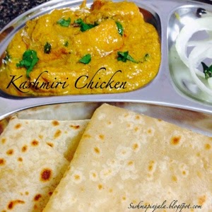 Kashmiri Murg Masala ~ Kashmiri Chicken Curry