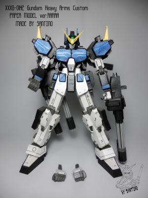  XXXG-01H2 Gundam Heavy Arms Custom Ver.Rarra DSCN1666