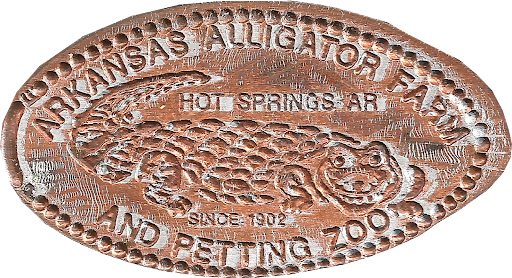 Arkansas Alligator Farm penny