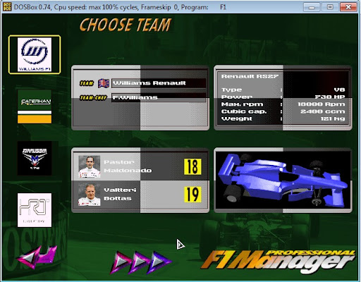 F1 Manager Professional - MOD 2013