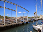 Bridge leading to Port Vell Bridge leading to Port Vell