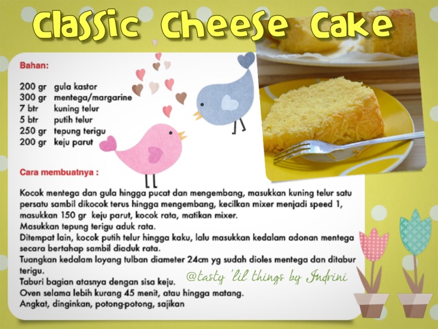 Resep Classic Cheese Cake Fatmah Bahalwan Resep Classic Cheese Cake Fatmah Bahalwan