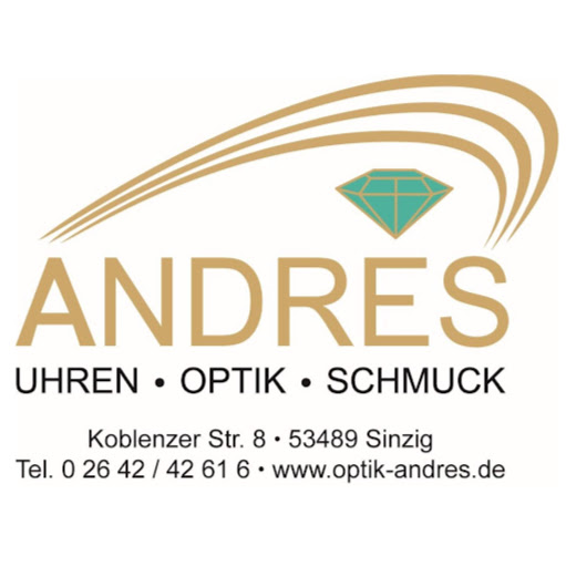 Uhren Optik Schmuck Andres logo