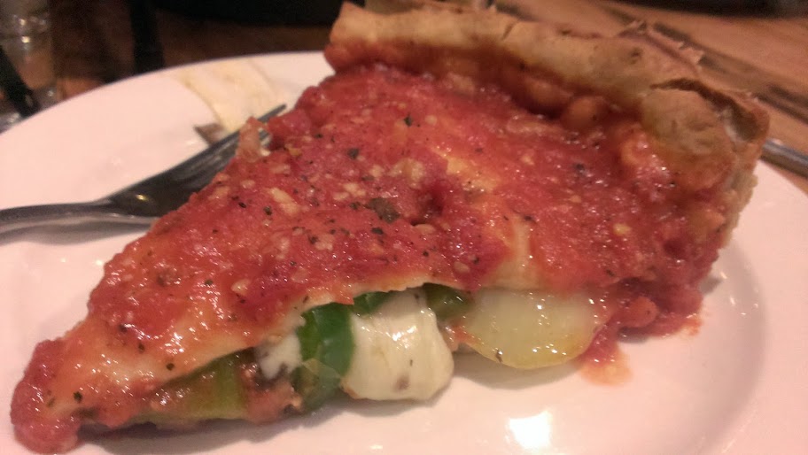 Giordano's deep dish pizza