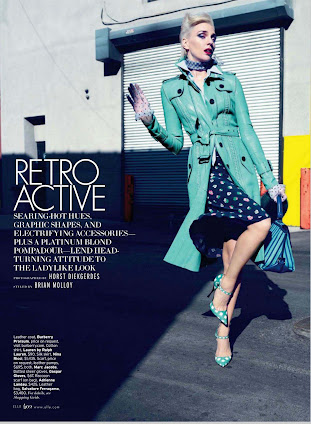 Hannelore Knuts - Elle US Marzo 2012