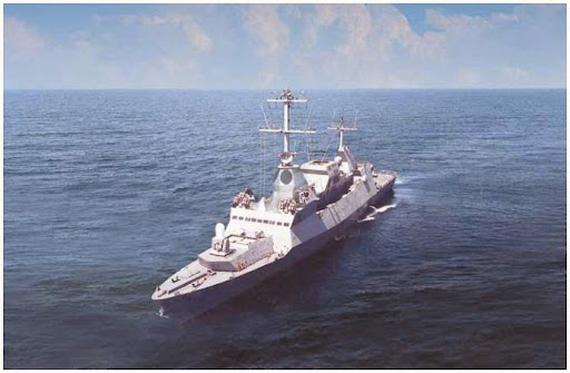 Корабль с системой EL/M-2248