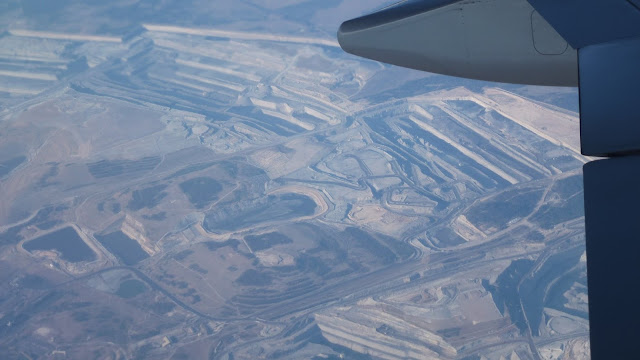 Open cut coal mines