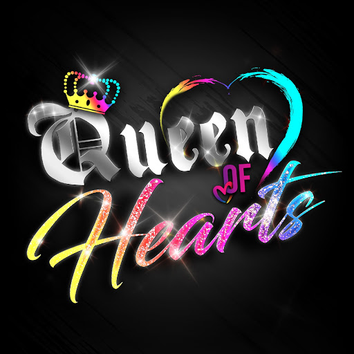 The Queen of Hearts Alternative Hair & Beauty Salon logo