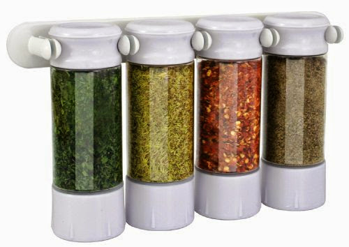 Kitchen Art Spice Jar Clip Set