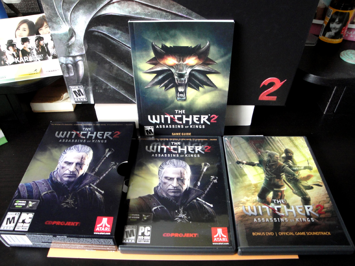The Witcher 2: Assassin's of Kings - Bonus OST + Guide + Map + Papercraft  Atari