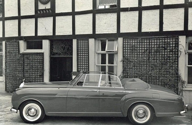 Bentley Spotting Rolls Royce Silver Cloud Ii 4 Door Drophead By