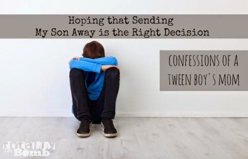 Hoping That Sending My Son Away Is The Right Decision