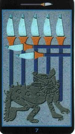 Таро Майя - Mayan Tarot. Галерея и описание карт. 07_13