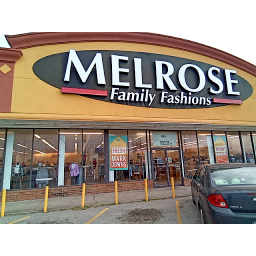 Melrose Family Fashions logo