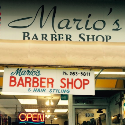 Mario's Barber Shop logo
