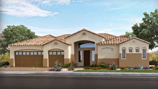 Torrey Pines floor plan New Homes in Vision Collection by Lennar Homes in Layton Lakes Gilbert AZ 85297