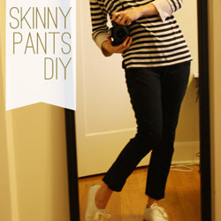 skinny pants diy